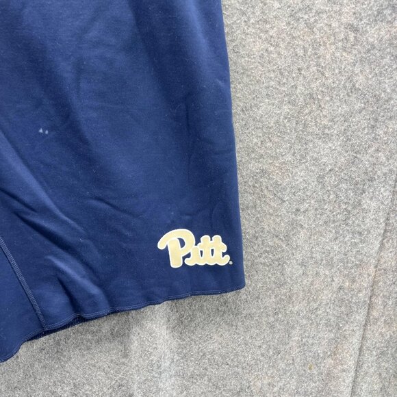 Pittsburgh Panthers Shorts Men Large Blue Pitt Polyester Football NCAA Nike - Picture 3 of 10